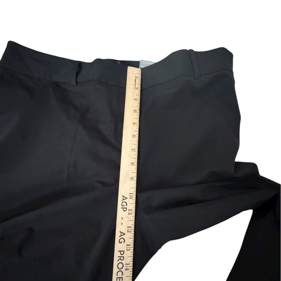 Talbots Newport Pants Black 18W Plus Size Straight Leg NWT Q32 - Picture 5 of 8